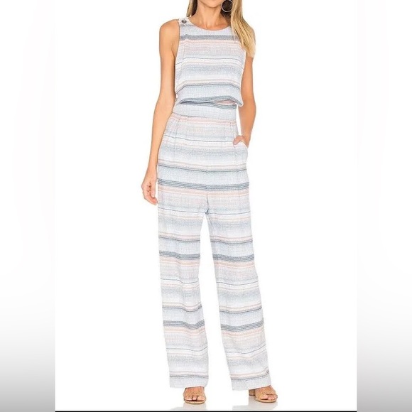 Mara Hoffman Pants - Mara Hoffman Overlap Jumpsuit in Blue Multi Size 2 NWT Pantsuit Originally $375